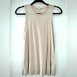 Bella Luxx greige tissue tank